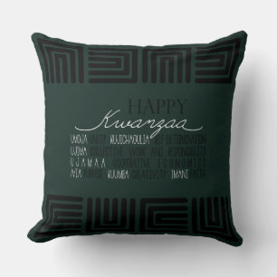 Cojín Decorativo Feliz Kwanzaa