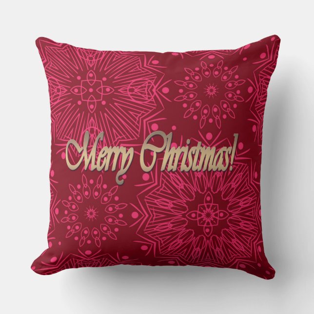 Cojín Decorativo ¡Feliz Navidad! (Anverso)