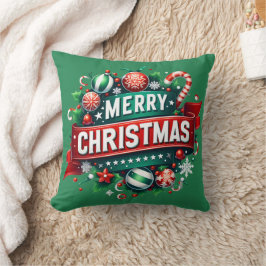 Cojín Decorativo Feliz Navidad
