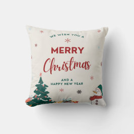 Cojín Decorativo Feliz Navidad