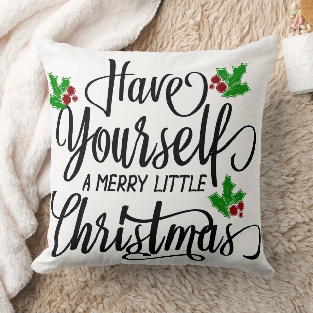 Cojín Decorativo Felíz Navidad (Manta)
