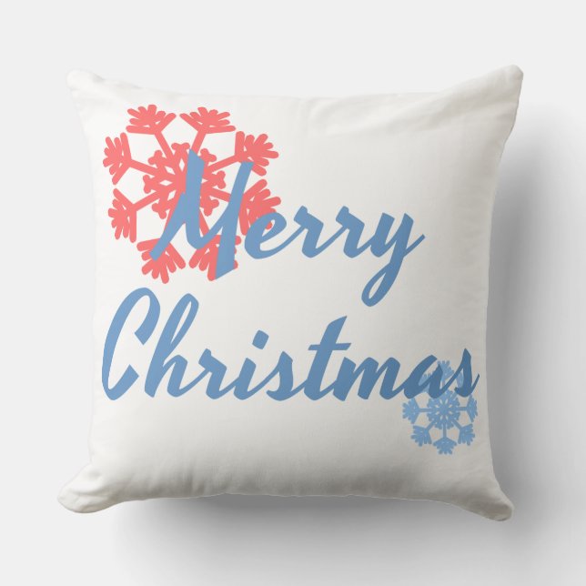 Cojín Decorativo Feliz Navidad (Anverso)