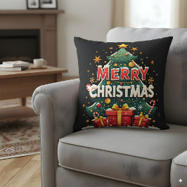 Cojín Decorativo Feliz Navidad