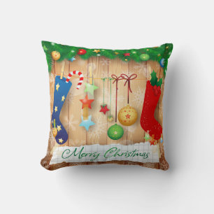 Cojín Decorativo Feliz Navidad