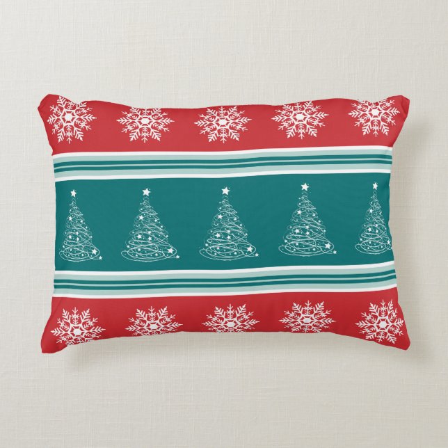 Cojín Decorativo Feliz Navidad (Anverso)