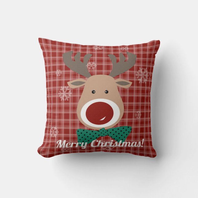 Cojín Decorativo ¡Feliz Navidad! (Anverso)