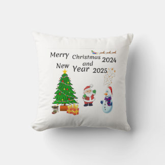 Cojín Decorativo Feliz Navidad 2024