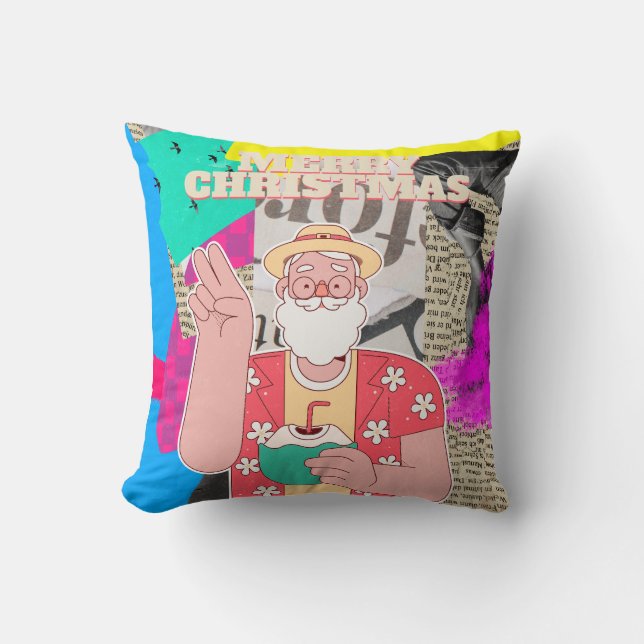 Cojín Decorativo Feliz Navidad 2024 (Anverso)