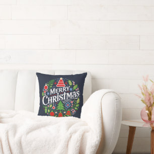 Cojín Decorativo Feliz Navidad 3