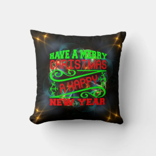 Cojín Decorativo Feliz Navidad A Feliz Año Nuevo-34635