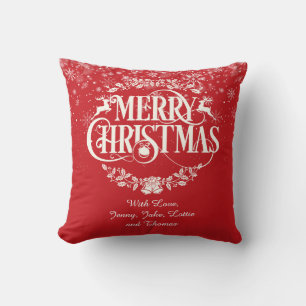 Cojín Decorativo Feliz Navidad Definición de tu familia