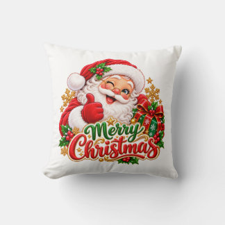 Cojín Decorativo Feliz Navidad Elegante árbol de Navidad Fiesta de