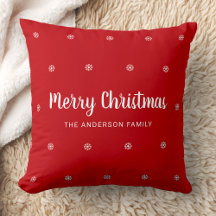 Feliz Navidad Elegante Script Nombre de la familia