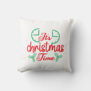 Cojín Decorativo Feliz Navidad Es Tiempo De Navidades