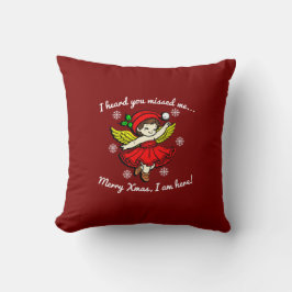 Cojín Decorativo Feliz Navidad estoy aquí