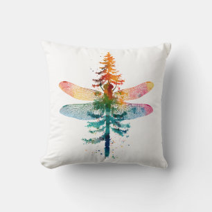 Cojín Decorativo Feliz Navidad insecto Amante Xmas Dragonfly Cristo