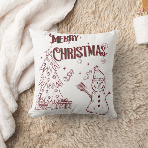 Cojín Decorativo Feliz Navidad Juguetona