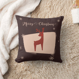 Cojín Decorativo Feliz Navidad, mi pequeño ciervo