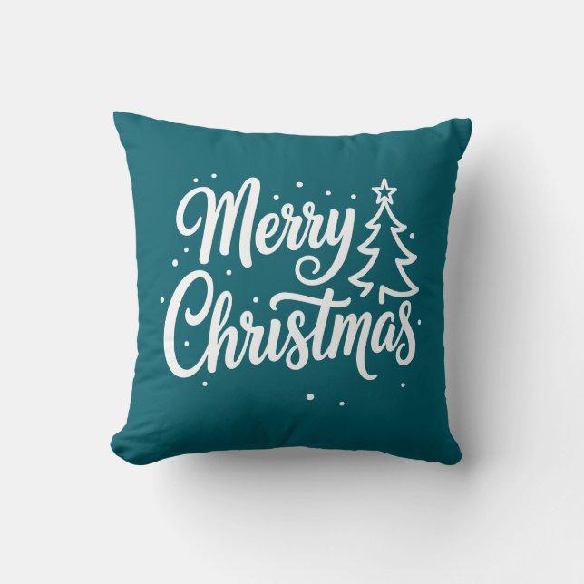 Cojín Decorativo Feliz Navidad Navidades (Anverso)