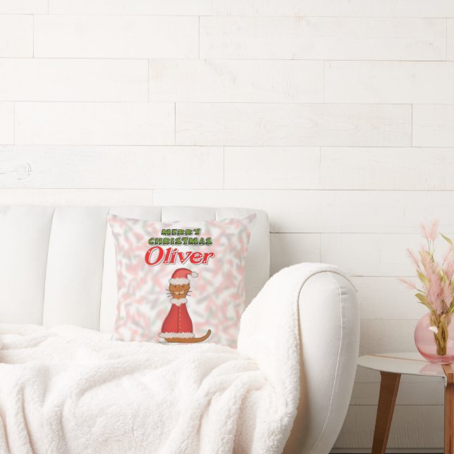 Cojín Decorativo Feliz Navidad Oliver (Sofá)
