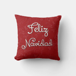 Cojín Decorativo Feliz Navidad: Pillow Navidades españoles