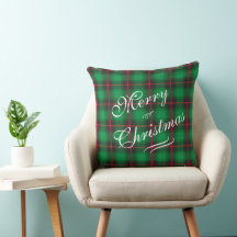 Feliz Navidad Plaid Green Festith Wreath