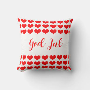 Cojín Decorativo Feliz Navidad regalo de Navidad escandinavo para a
