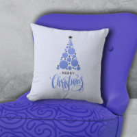 Feliz Navidad, vacaciones de árbol azul moderno