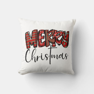 Cojín Decorativo Feliz Navidad vibraciones Mama cruza cristiana Muj