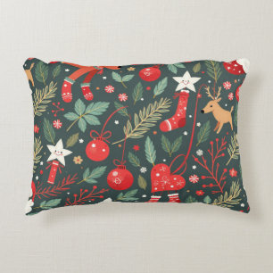 Cojín Decorativo Feliz Navidad Whimsy