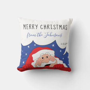 Cojín Decorativo Feliz Navidad y Feliz Año Nuevo