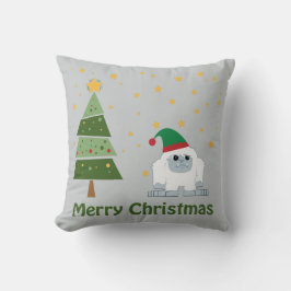 Cojín Decorativo Feliz Navidad Yeti