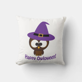 Cojín Decorativo Feliz Owloween