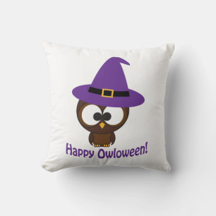Cojín Decorativo Feliz Owloween