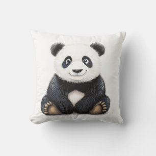 Cojín Decorativo Feliz Panda Cushion