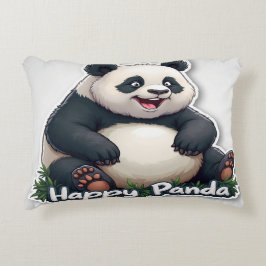 Cojín Decorativo Feliz Panda Pillow