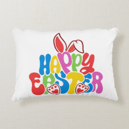 Cojín Decorativo Feliz Pascua