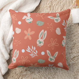 Cojín Decorativo Feliz Pascua 