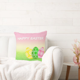 Cojín Decorativo Feliz Pascua