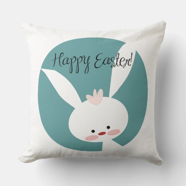 Cojín Decorativo Feliz Pascua (Anverso)