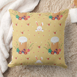 Cojín Decorativo Feliz Pascua 