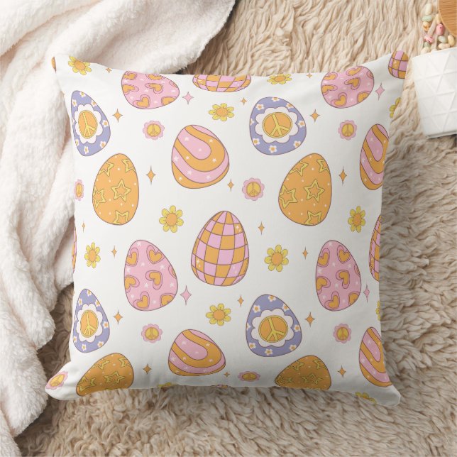 Cojín Decorativo Feliz Pascua  (Manta)