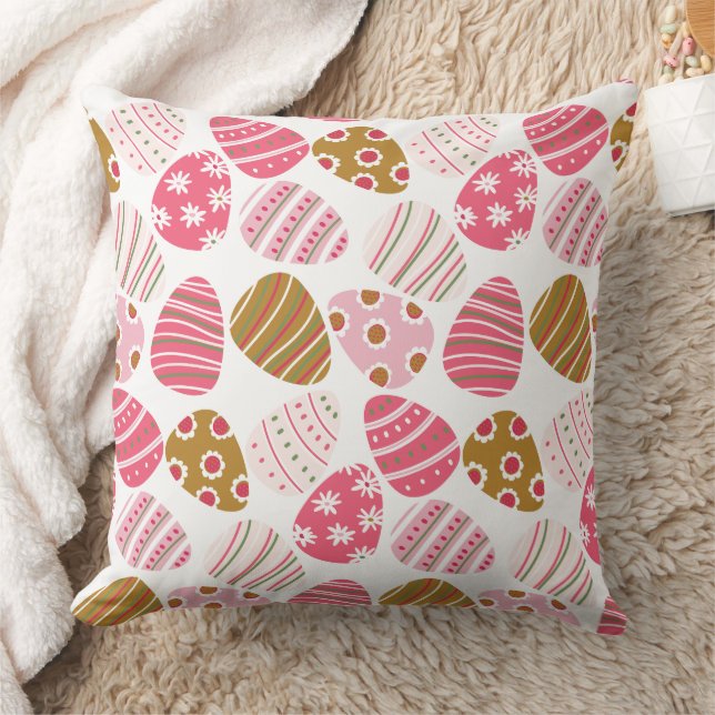 Cojín Decorativo Feliz Pascua  (Manta)