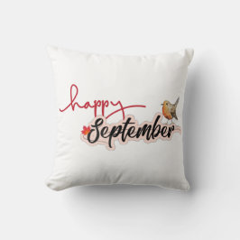 Cojín Decorativo Feliz septiembre