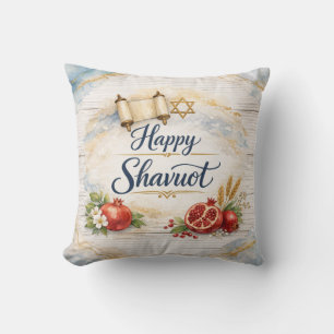 Cojín Decorativo Feliz Shavuot, Fiesta de las Semanas, Chag Shavuot
