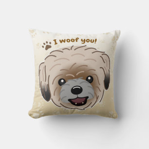 Cojín Decorativo Feliz Shih Tzu Dog Lover I Wowty Paws