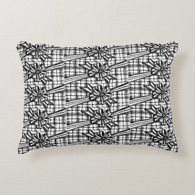 COJÍN DECORATIVO ***FELIZ VACACIONES*** RETROCESO NEGRO (Anverso)