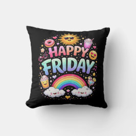 Cojín Decorativo Feliz viernes