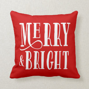 Cojín decorativo feliz y brillante del día de