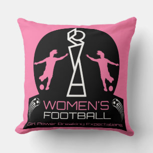 Cojín Decorativo Feminismo en el deporte femenino